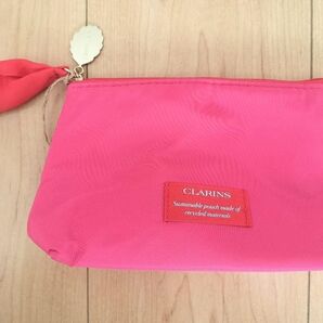 CLARINS クラランス ポーチ ピンク