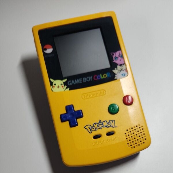 【GBC】ゲームボーイカラー ポケセン 限定 ポケモン 本体のみ 黄青