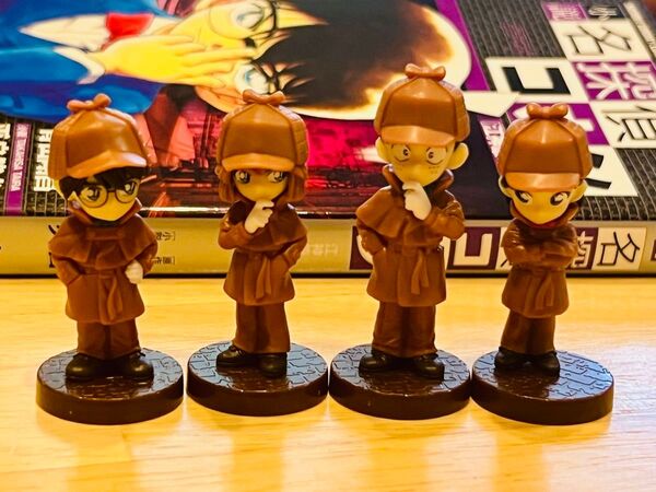 名探偵コナン エッグチョコ フィギュア 江戸川コナン 灰原哀 少年探偵団