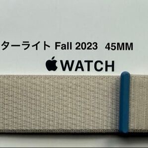Apple Watch 純正バンド 45mm スターライト スポーツループ MT5E3FE/A