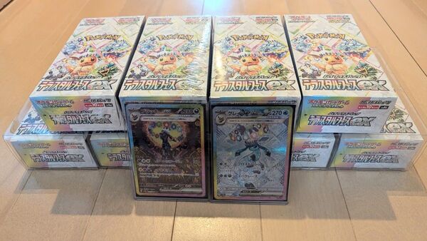 テラスタルフェスex【シュリンク付き】9BOX ブラッキーex SAR グレイシアex SAR
