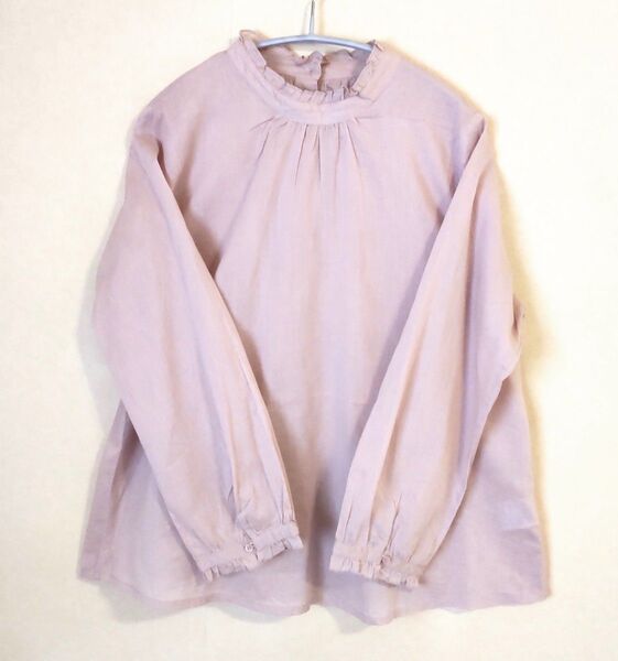 *新品・タグ付*Joliespace 薄手 日焼け&冷房対策 前後着 ブラウス シャツ 長袖