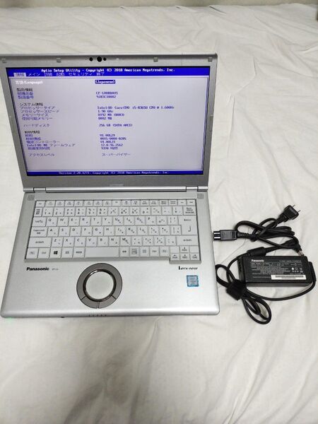Panasonic CF-LV8RDAVS/第8世代core i5/8GBメモリ/256GB SSD/Full HD/Win11