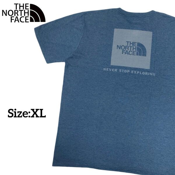 ノースフェイス/ボックスロゴTシャツ/Size:XL/匿名配送/送料無料
