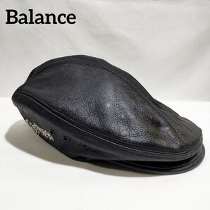 Balance/バランス/レザーハンチング帽/匿名配送/送料無料