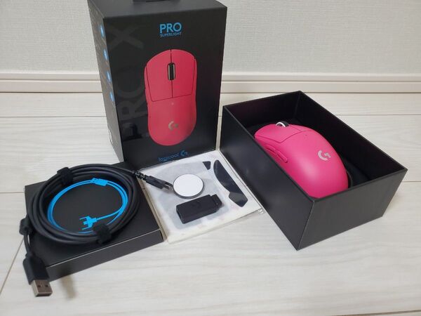 Logicool PRO X SUPERLIGHT G-PPD-003WL-MG ロジクール ワイヤレス ゲーミングマウス