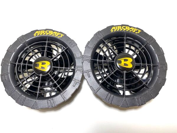 BURTLE バートル エアークラフト ファンユニット ファン 22v ブラック 空調服