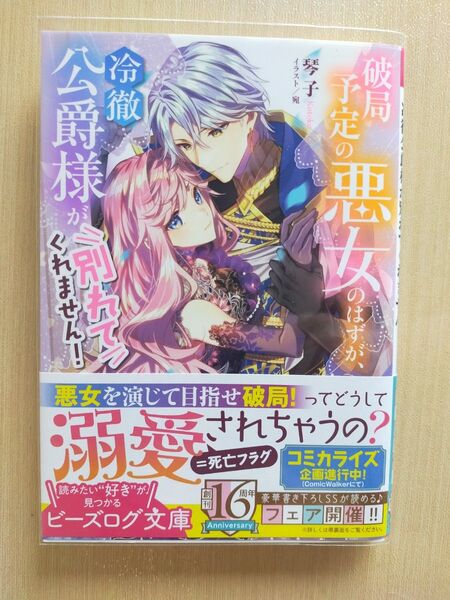 破局予定の悪女のはずが、冷徹公爵様が別れてくれません! (ビーズログ文庫 こ-4-02) 琴子/〔著〕