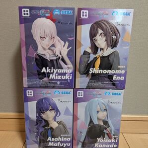 プロセカ フィギュア 4体セット 秋山瑞希 東雲絵名 朝比奈まふゆ 宵崎奏