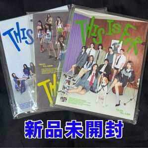 TWICE アルバム "THIS IS FOR" 3形態セット 新品未開封