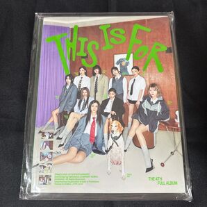 TWICE 4TH FULL ALBUM "THIS IS FOR" 新品未開封