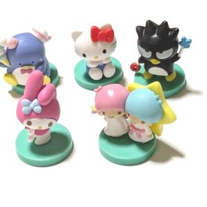 サンリオキャラクターズ チョコエッグ ミニフィギュア マイメロ キティちゃん キキララ ばつ丸 サム