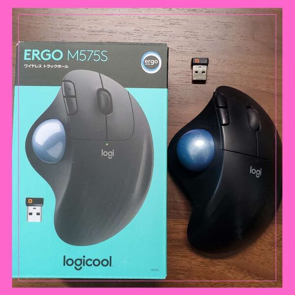 Logitech ワイヤレストラックボールマウス ERGO M575S