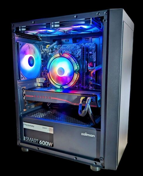 ☆超オススメ!☆ Ryzen7 5700X / メモリ32GB / M.2 SSD 1TB / RX5700XT グラボ以外新品!
