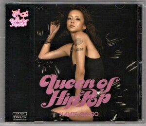 Ω 安室奈美恵 帯付き 2005年 CD/クイーンオブヒップポップ Queen of Hip-Pop/GIRL TALK ALL FOR YOU ALARM WoWa 他収録/ピンクパンサー