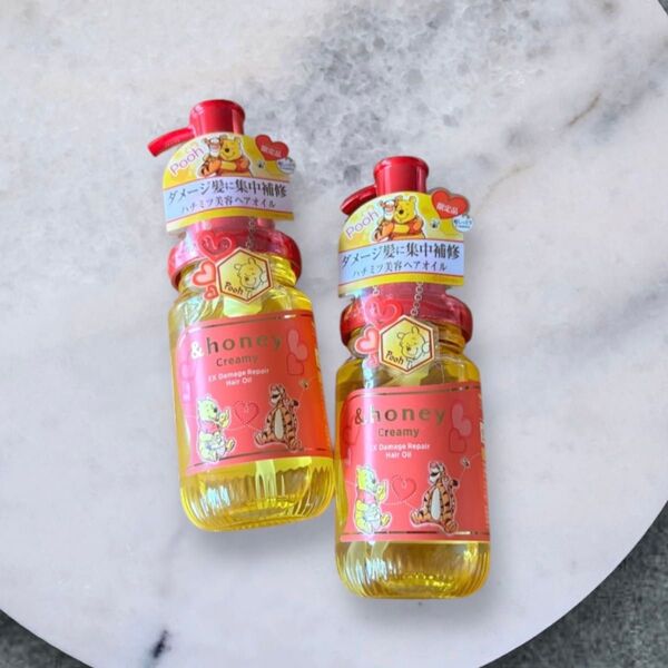 【限定品】&honey クリーミー EXダメージリペア ヘアオイル プーさん