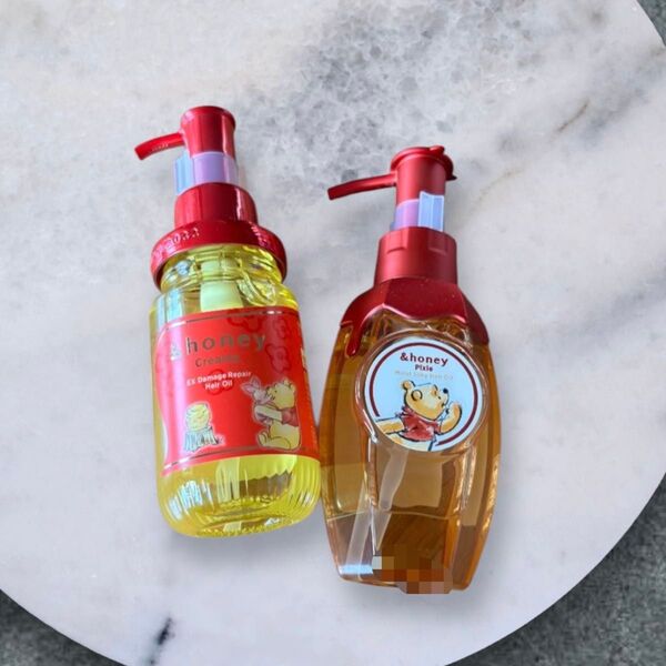 【限定品】&honey クリーミー&ピクシー ヘアオイル プーさん