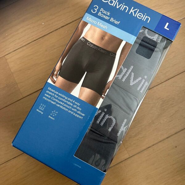 Calvin klein カルバンクライン ボクサーパンツ Lサイズ 3枚セット