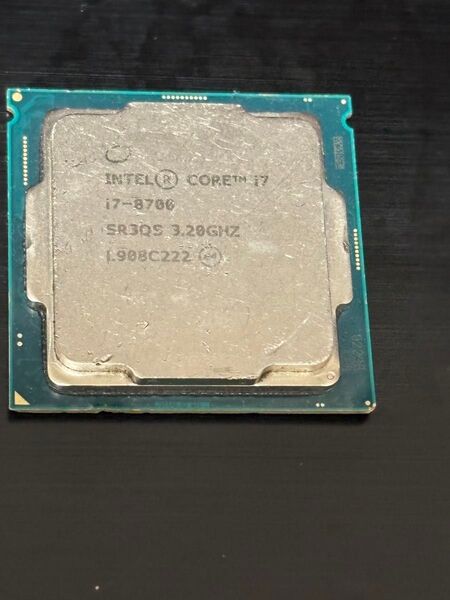 Intel Core i7-8700 CPU SR3QS 3.20GHz
