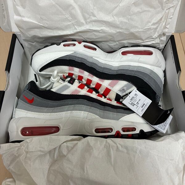 NIKE AIR MAX 95 QS ナイキ エア マックス 【DH9792-001】 梅 赤グラデ ジャパン 28cm