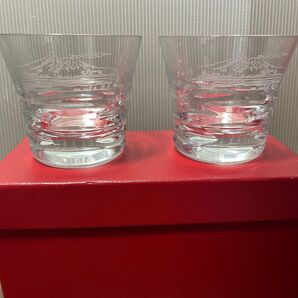 Baccarat バカラ ロックグラス ローラ 桜島 ペアタンブラー