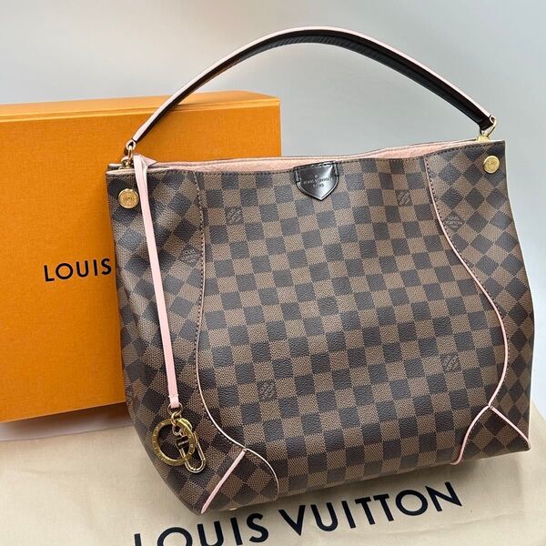 □ルイヴィトン□ダミエカイサホーボー♪ショルダーバッグ【美品】 LOUIS VUITTON エベヌ トートバッグ