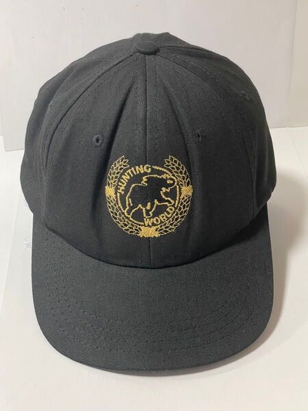 ハンティングワールド ベースボールキャップ USA製 ブラック 帽子 キャップ Black
