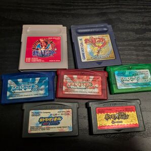ゲームボーイ GBA ポケモン ソフト まとめ売り 赤 金 ルビー サファイア エメラルド ピンボール 不思議のダンジョン