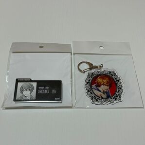 真経津晨 ジャンケットバンク くじメイト D賞 アクリルキーホルダー E賞 アクリルバッジ