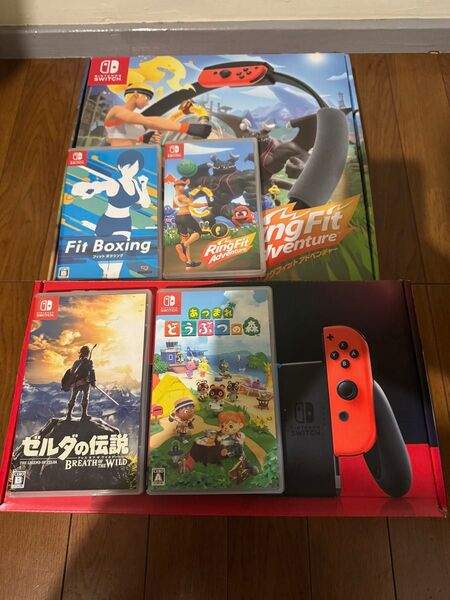 【美品 付属品完備】Nintendo Switch 本体+プロコン おまけ多数