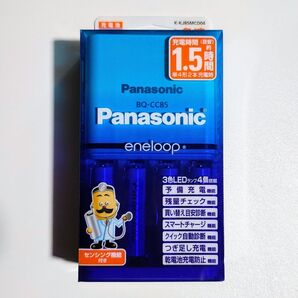 新品 K-KJ85MCD04 急速充電器セット 単4エネループ BK-4MCD/4H 付 パナソニック