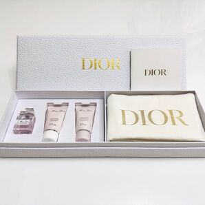 【新品】Dior ミスディオール トラベルセット ハンドクリーム ボディミルク ミニ香水 ポーチ