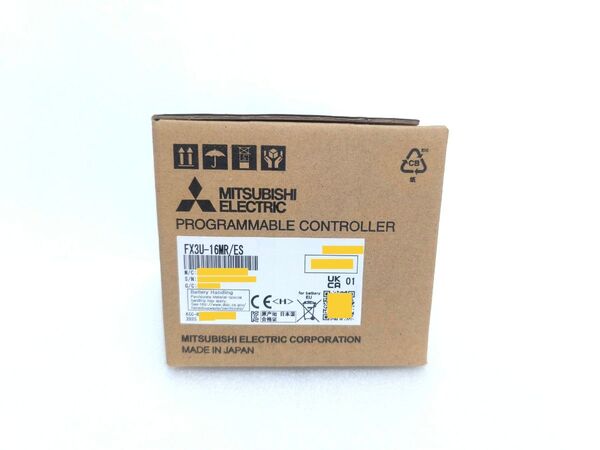 新品2025年製三菱電機 FX3U-16MR/ES◆AC電源・DC入力タイプ◆FX3U シーケンサー PLC◆Mitsubishi