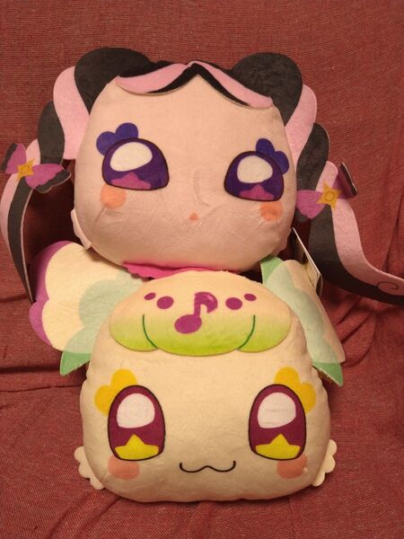 2種 セット キミとアイドルプリキュア♪ 肩掛けぬいぐるみバッグ メロロン プリルン ショルダーバッグ