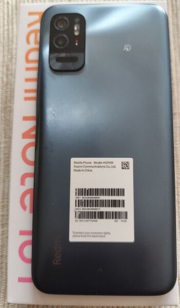 Xiaomi Redmi Note 10T A101XM グレー SIMフリー