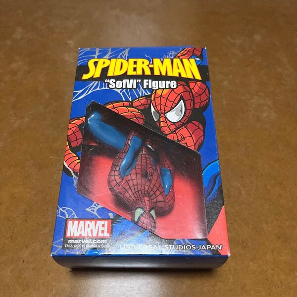 ユニバーサル・スタジオ・ジャパン限定の「スパイダーマン "SofVi" フィギュア」