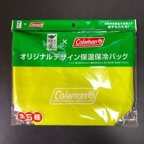 綾鷹 コールマン coleman 保温保冷バッグ 非売品 イエロー キャンプ ピクニック フェス