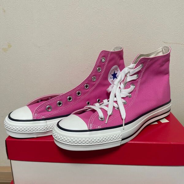 CONVERSE AS J HI PINK 日本製 コンバース オールスター HI 27.0cm