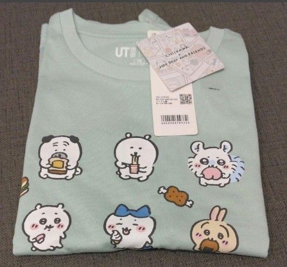 完全新品 ユニクロ ちいかわ ナガノ くま 150 Tシャツ