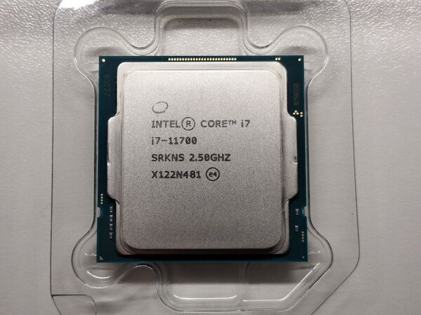 Intel Core i7-11700 2.50GHz LGA1200 動作確認済