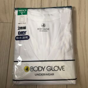BODY GLOVE メンズ VネックスリーブレスTシャツ Lサイズ 2枚組 新品 未使用