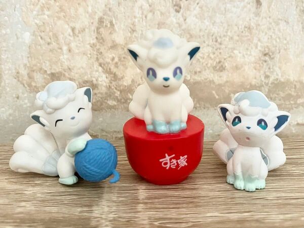 ポケモン アローラロコン フィギュア マスコット ソフビ Pokemon ポケットモンスター まとめ売り