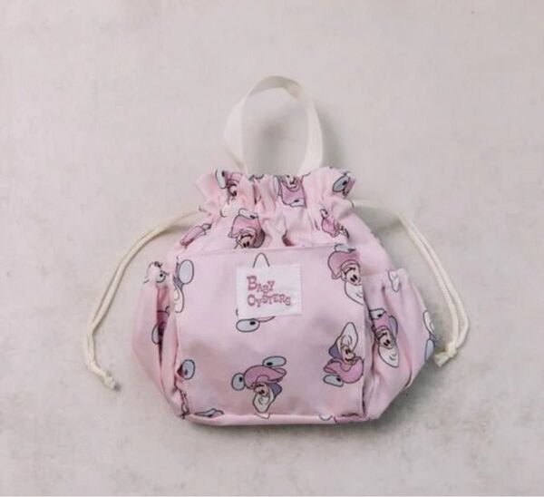【ベビザラス限定商品】Disney ディズニー 巾着ポーチ ヤングオイスター