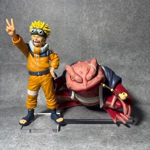 NARUTO 疾風伝 ソフビフィギュア ガマブン太 【アクリル台座】