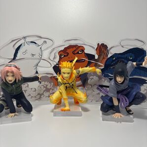 ナルト疾風伝 新たなる三竦み 春野サクラ ナルト サスケ 【アクリル台座】