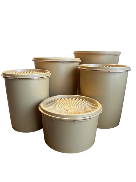 Tupperware タッパーウェア デコレーター 保存容器 5個セット