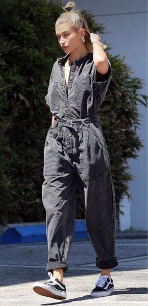 ISABEL MARANT オーバーサイズ ブラックデニム オールインワン オーバーオール デニムオーバーオール S表記ですがM〇