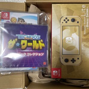 Nintendo Switch Lite ハイラルエディションとテクノスザワールド くにおくん&アーケードコレクション
