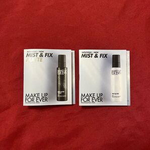 メイクアップフォーエバー ミスト&フィックス マット サンプル