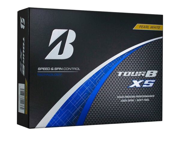 『新品』BRIDGESTONE(ブリヂストン)ゴルフボール TOUR B X/XS 2024年モデル 12球入 パールホワイト